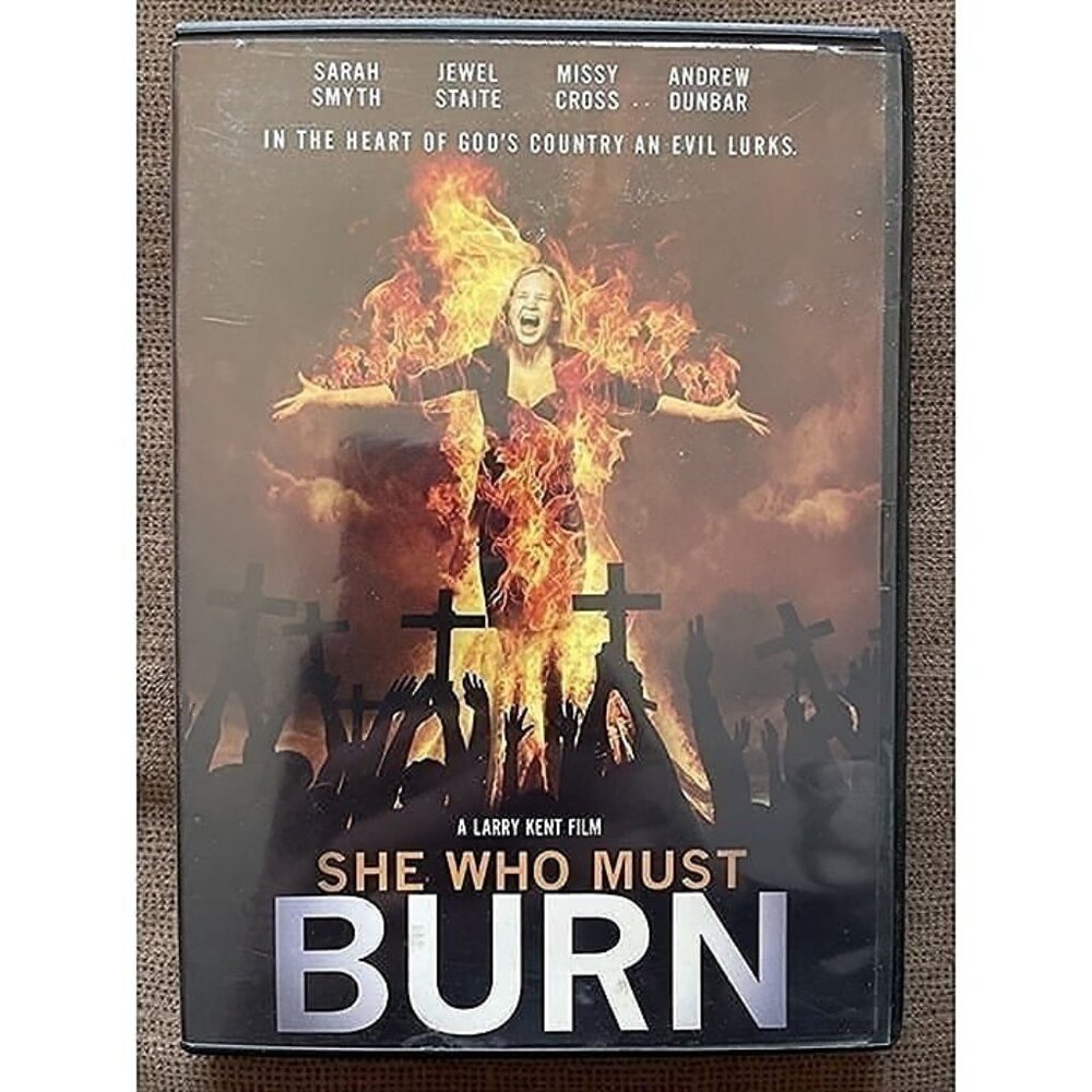 She Who Must Burn - DVD - Sarah Smyth, Jewel Statue, Missy Cross
